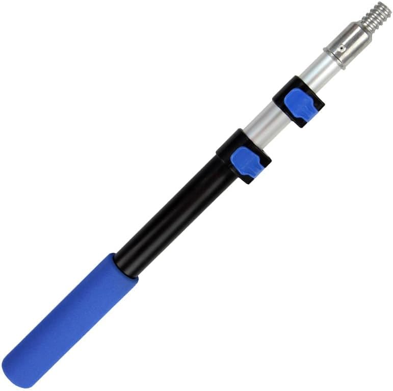 Craftec 1.5 to 3 FT Aluminum Telescoping Pole with Quick-Flip Clamps, Paint Roller Pole, Multi-Purpose Pole, Duster Pole, Twist-On Metal Tip for Squeegee, Extendable Painters Pole (3 Feet) - Image 1